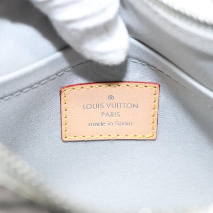 Louis Vuitton Pochette Plate Monogram mirror, SILVER, PATENT_LEATHER, Clutche & pouche