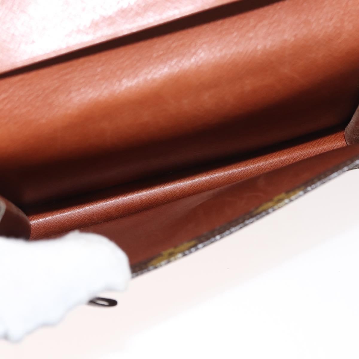 Louis Vuitton Pochette Rabat Monogram Canvas, BROWN, CANVAS, Clutche & pouche