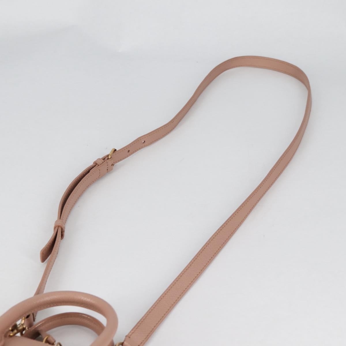 Balenciaga Logo Ville Bag Leather, PINK, LEATHER, Handbag