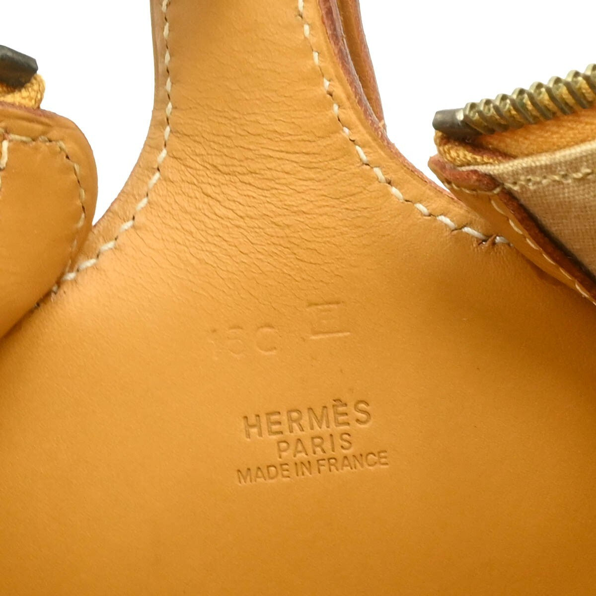 Hermes Sac Doremi Bag Denim with Leather, Blue, Denim, Shoulder Bag