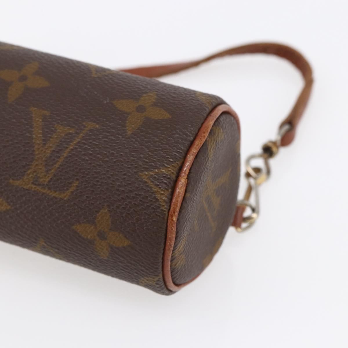 Louis Vuitton Papillon Pochette Monogram Canvas, BROWN, CANVAS, Clutche & pouche