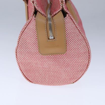 Burberry Vintage Handbag Canvas, RED, CANVAS, Handbag