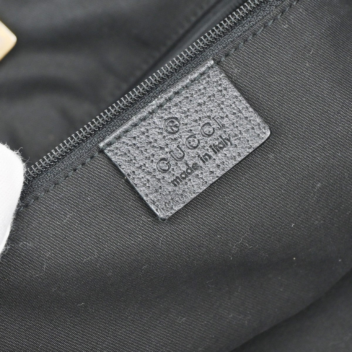 Gucci Abbey D-Ring Tote GG Canvas, BLACK, CANVAS, Tote bag