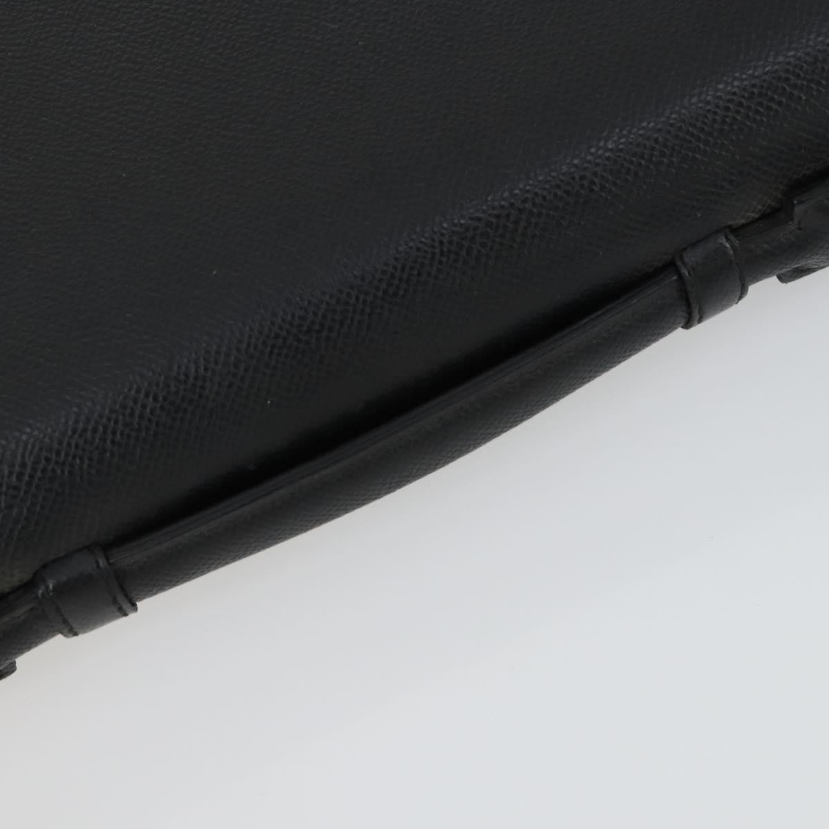 Bally Vintage Shoulder Bag Leather, BLACK, LEATHER, Shoulder bag