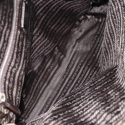 Prada Vintage Handbag Canvas, BEIGE, CANVAS, Handbag