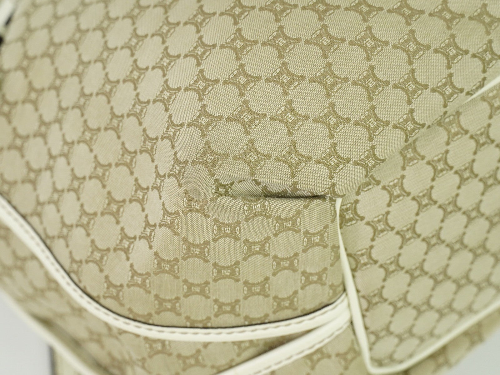 Celine Bittersweet Canvas, BEIGE, CANVAS, Tote bag