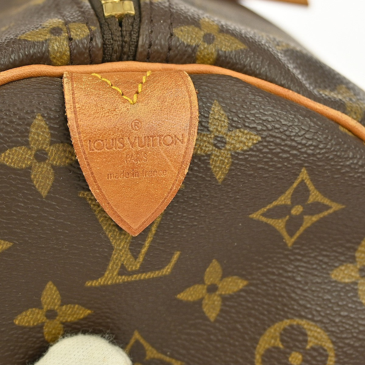 Louis Vuitton Keepall Bag Monogram Canvas, BROWN, CANVAS, Travel bag