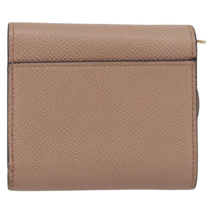Christian Dior Saddle Lotus Wallet Leather, BEIGE, LEATHER, Wallets