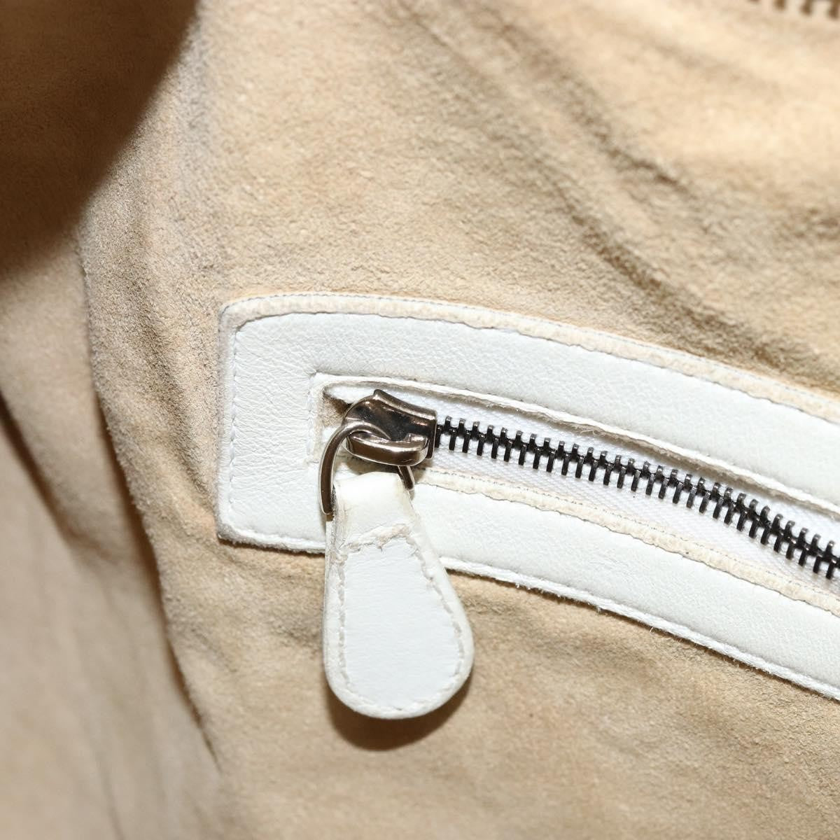 Bottega Veneta Veneta Hobo Perforated Intrecciato Nappa, WHITE, LEATHER, Handbag