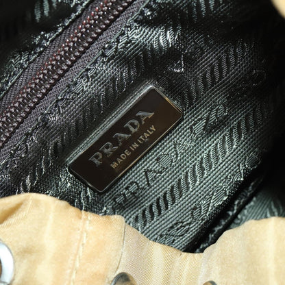Prada Double Front Pocket Backpack Tessuto, BEIGE, NYLON, Backpack