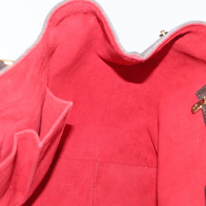 Louis Vuitton Hampstead Handbag Damier, BROWN, CANVAS, Tote bag