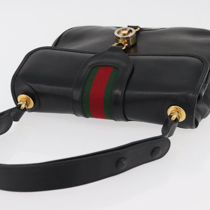 Gucci Sherry line shoulder bag Leather, Multicolour, Leather, Handbag