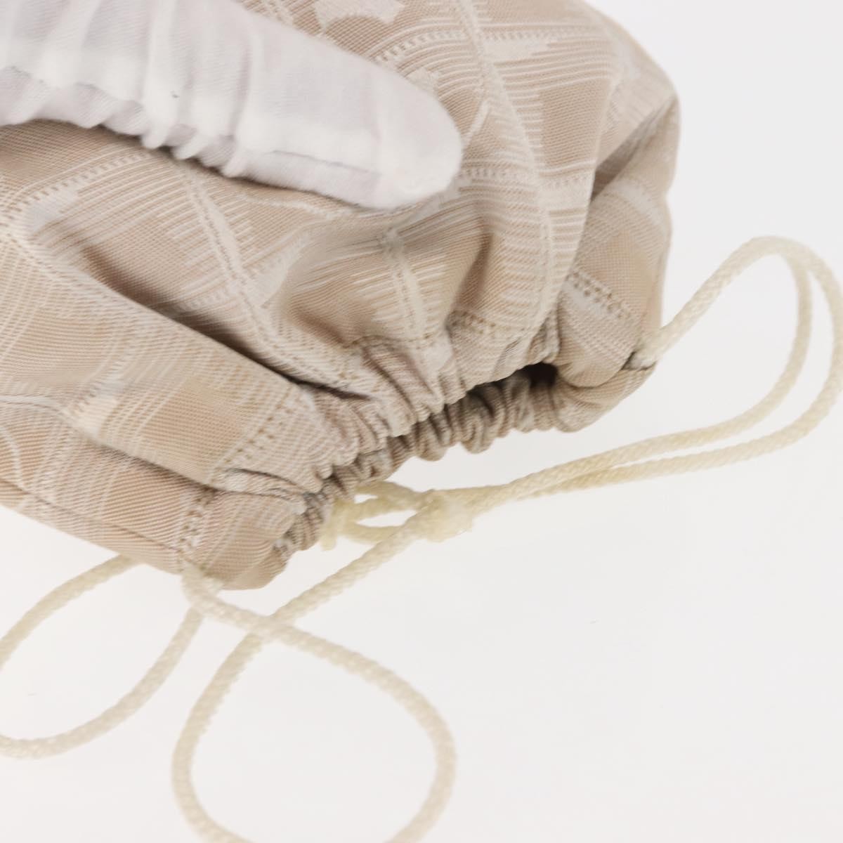 Chanel Travel line pouch Nylon, BEIGE, NYLON, Clutche & pouche