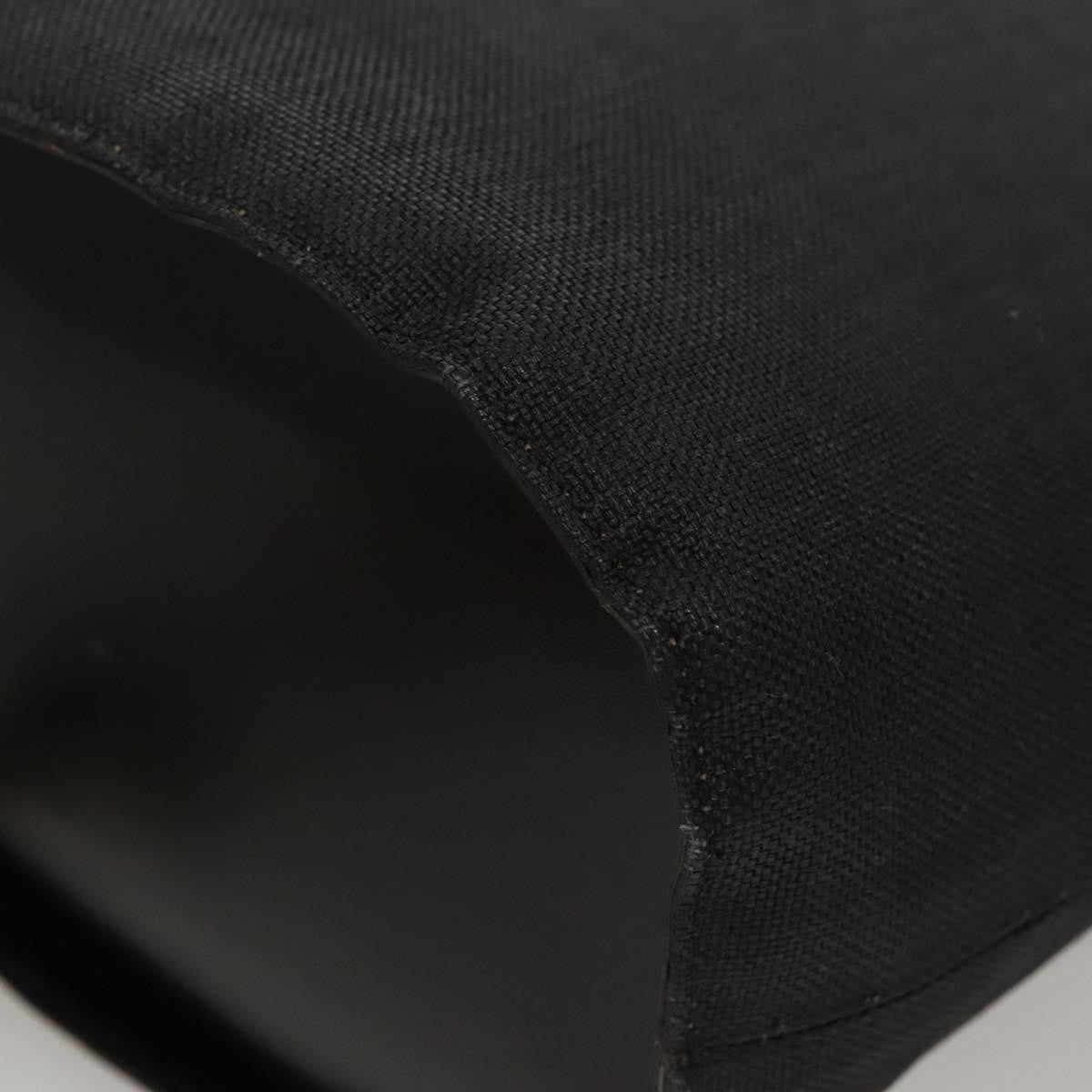 Celine Circle logo Canvas, BLACK, CANVAS, Shoulder bag