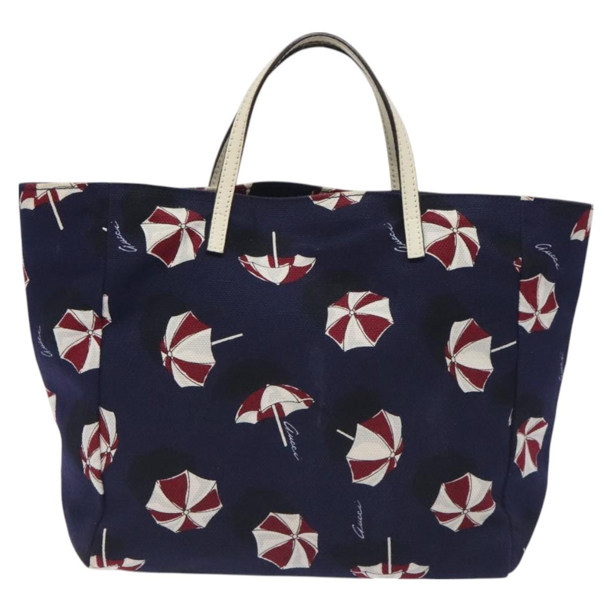Gucci Open Tote (Outlet) Umbrella Canvas, PURPLE, CANVAS, Tote bag