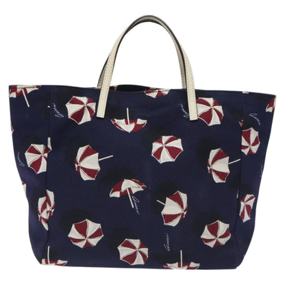 Gucci Open Tote (Outlet) Umbrella Canvas, PURPLE, CANVAS, Tote bag
