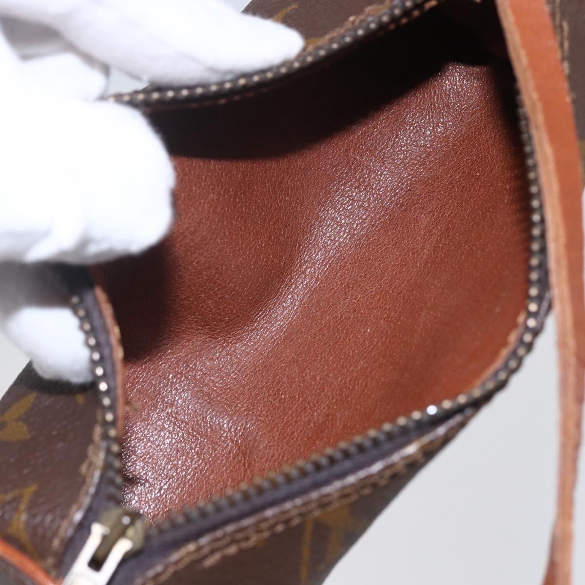 Louis Vuitton Papillon Pochette Monogram Canvas, BROWN, CANVAS, Clutche & pouche