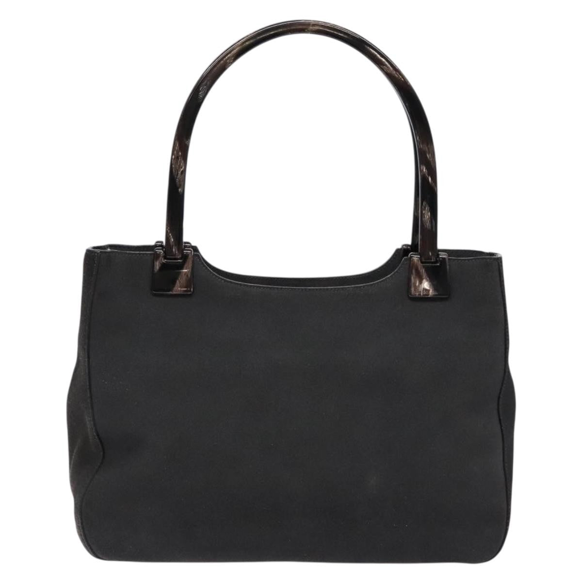 Prada Vintage Tote Suede, GRAY, SUEDE, Tote bag