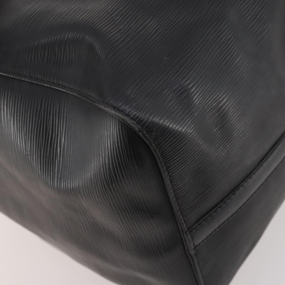 Louis Vuitton Keepall Bag Epi Leather, Black, Leather, Travel Bag