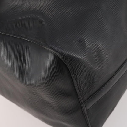 Louis Vuitton Keepall Bag Epi Leather, Black, Leather, Travel Bag