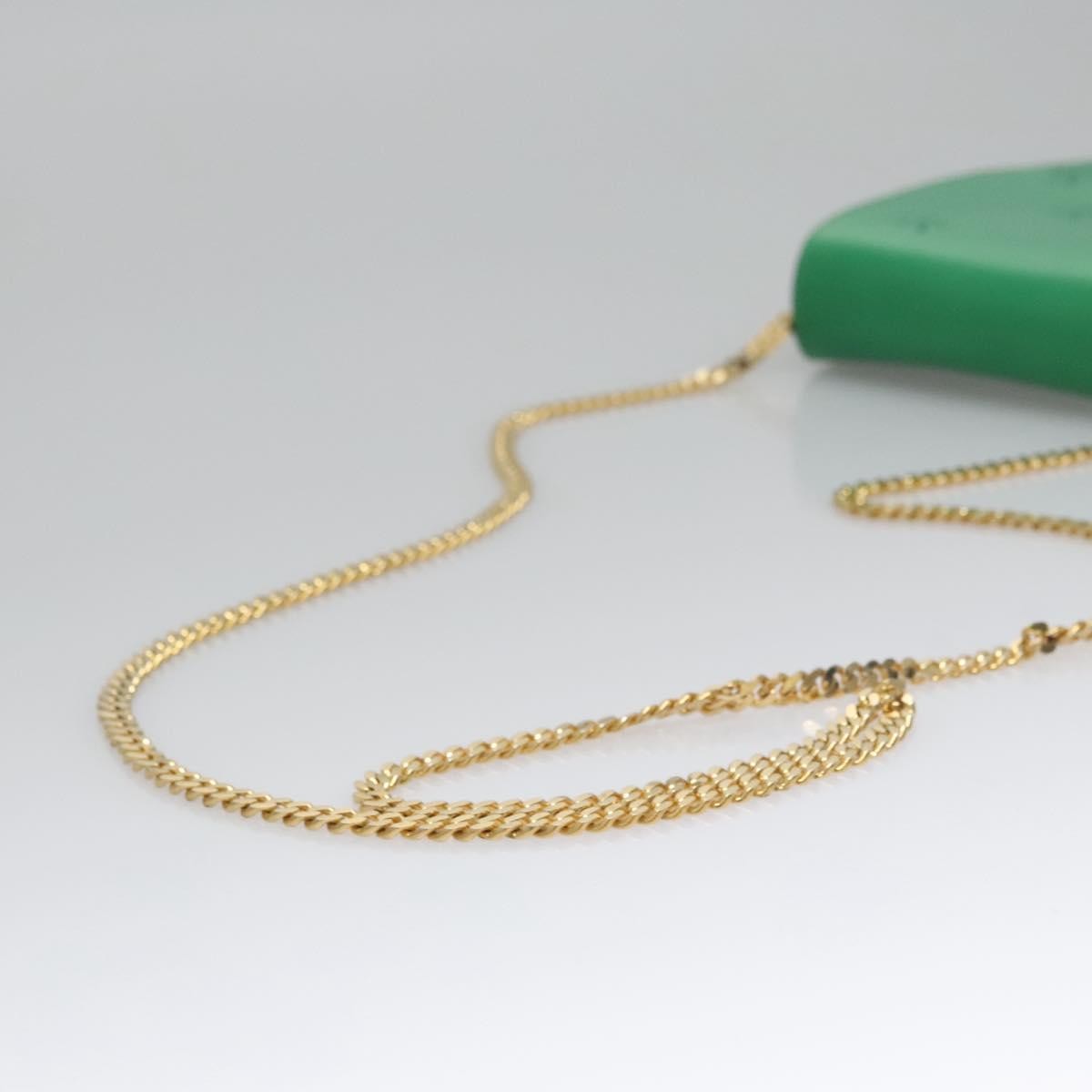 Celine Shoulder Bag Leather, GREEN, LEATHER, Shoulder bag