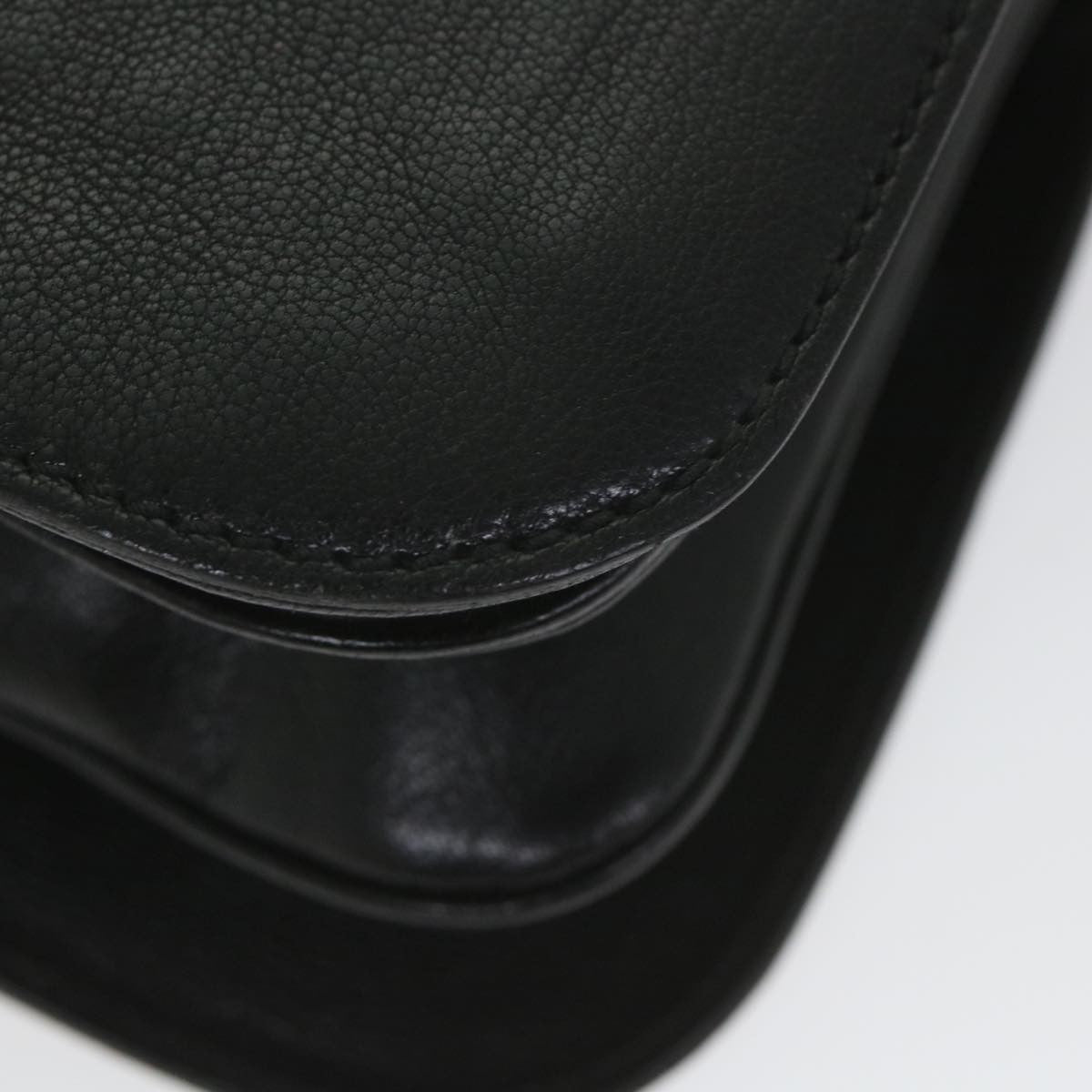 Gucci Blondie Flap Bag Leather, Black, Leather, Shoulder Bag