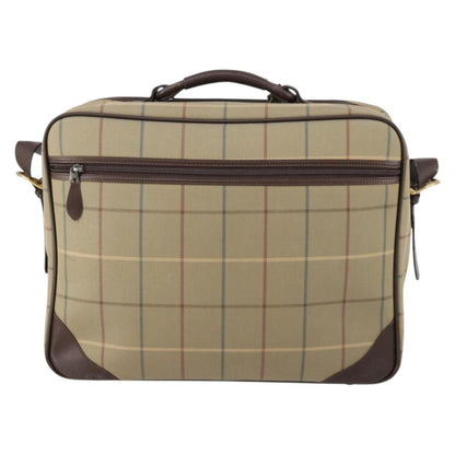 Burberry Nova check boston bag Canvas, BEIGE, CANVAS, Travel bag