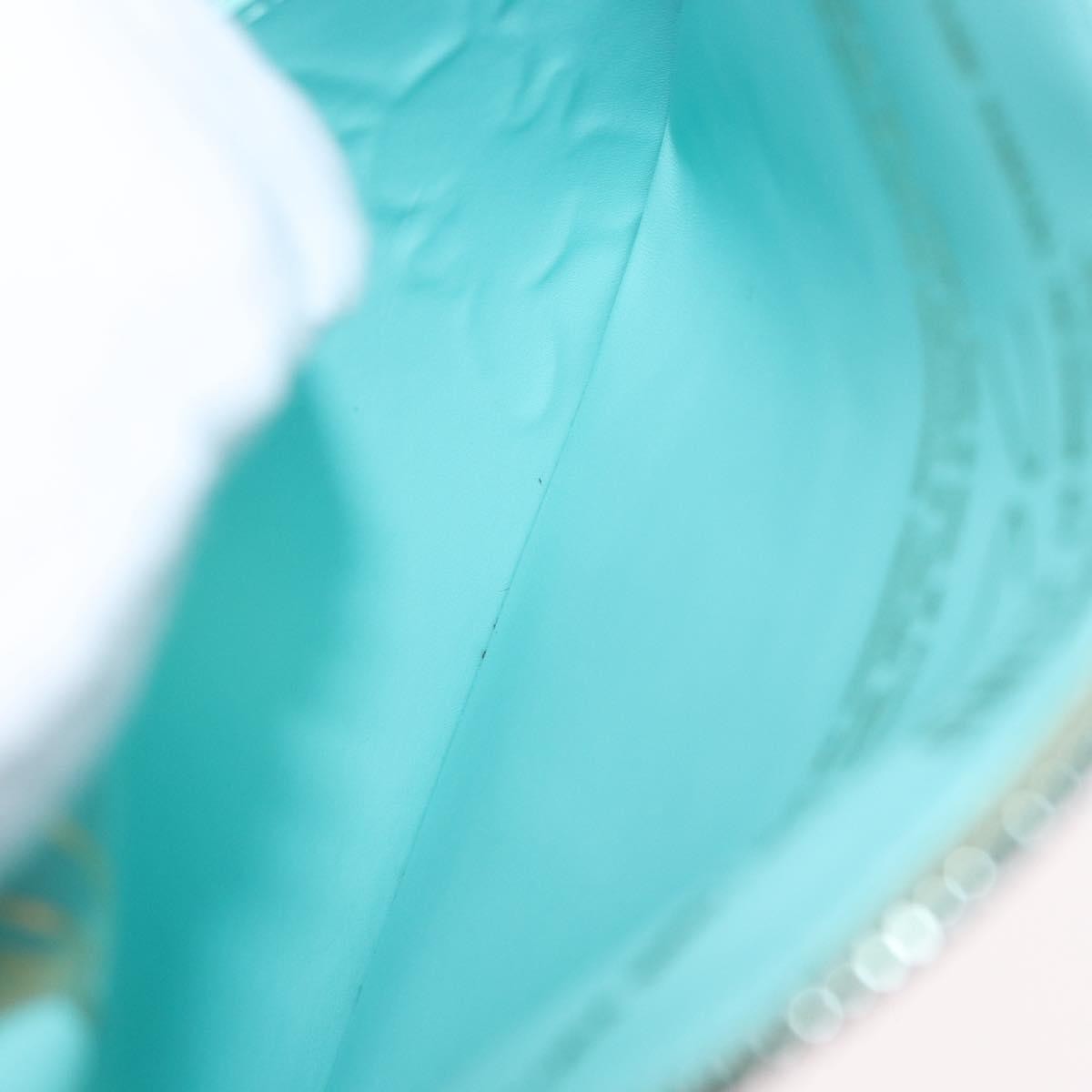 Louis Vuitton Pochette Clutch Limited Edition Jeff Koons Da Vinci Print Canvas, GREEN, PVC, Clutche & pouche