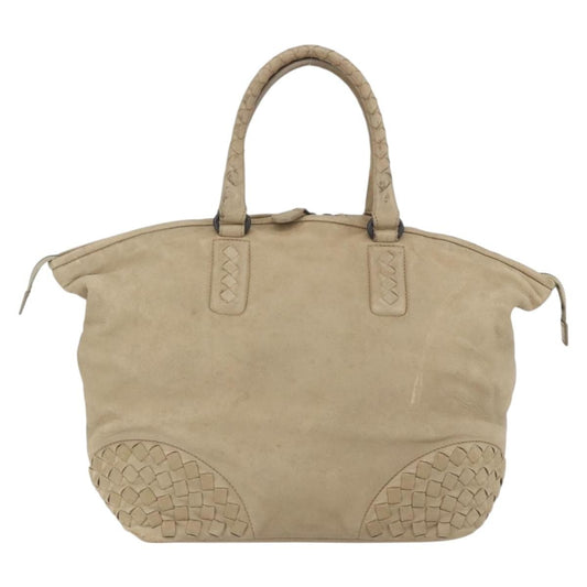 Bottega Veneta Intrecciato Handbag Leather, BEIGE, LEATHER, Handbag