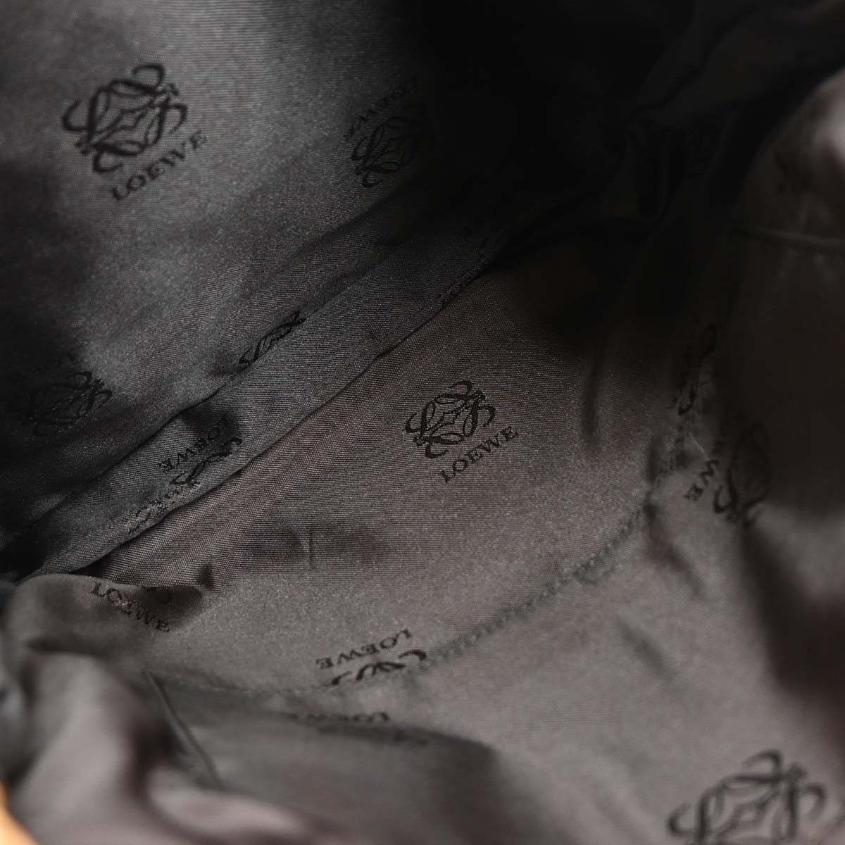 Loewe Anagram Shoulder Bag Leather, BROWN, LEATHER, Shoulder bag