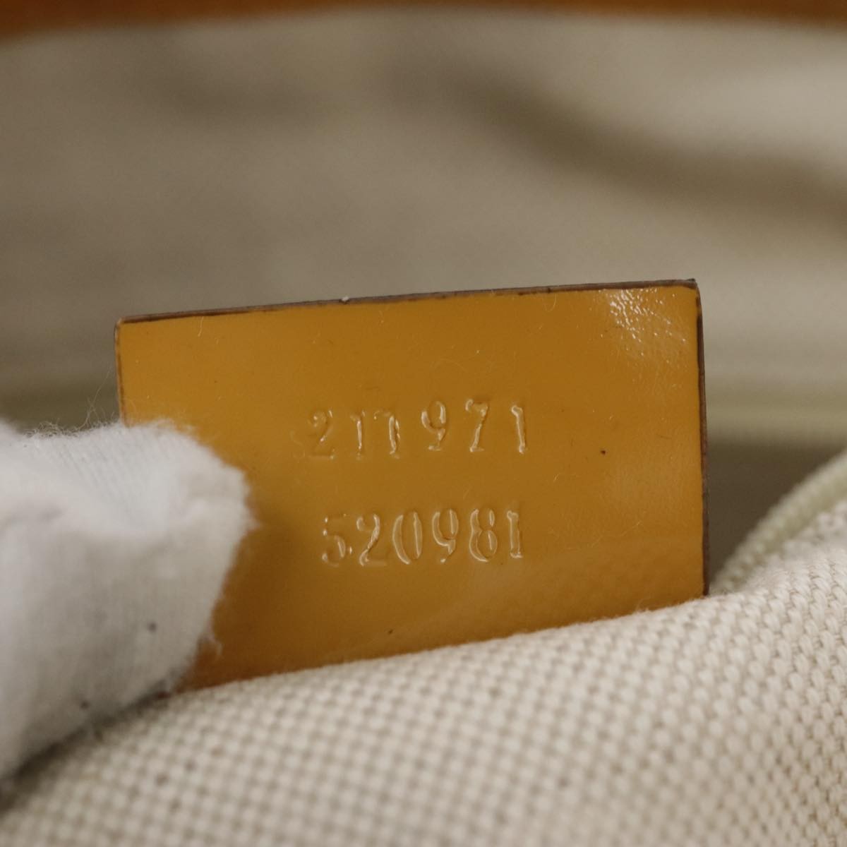 Gucci Sherry Line Tote Canvas, BEIGE, CANVAS, Tote bag