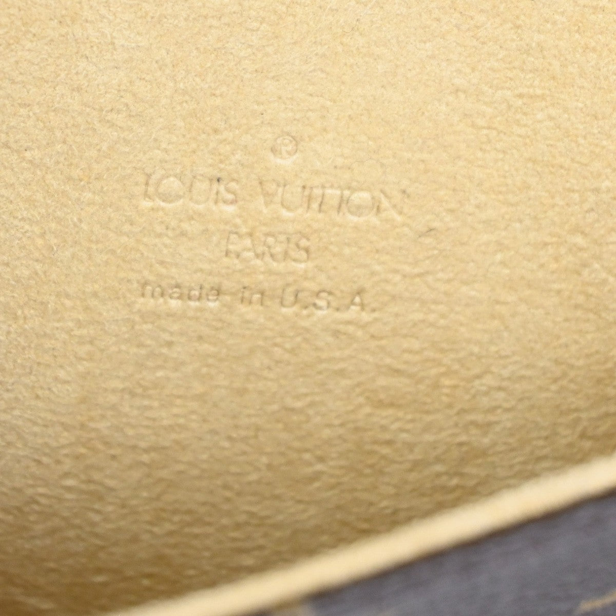 Louis Vuitton Twin Handbag Monogram Canvas, Brown, Leather, Clutch