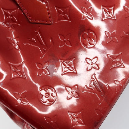 Louis Vuitton Wilshire Handbag Monogram Vernis, RED, PATENT_LEATHER, Handbag