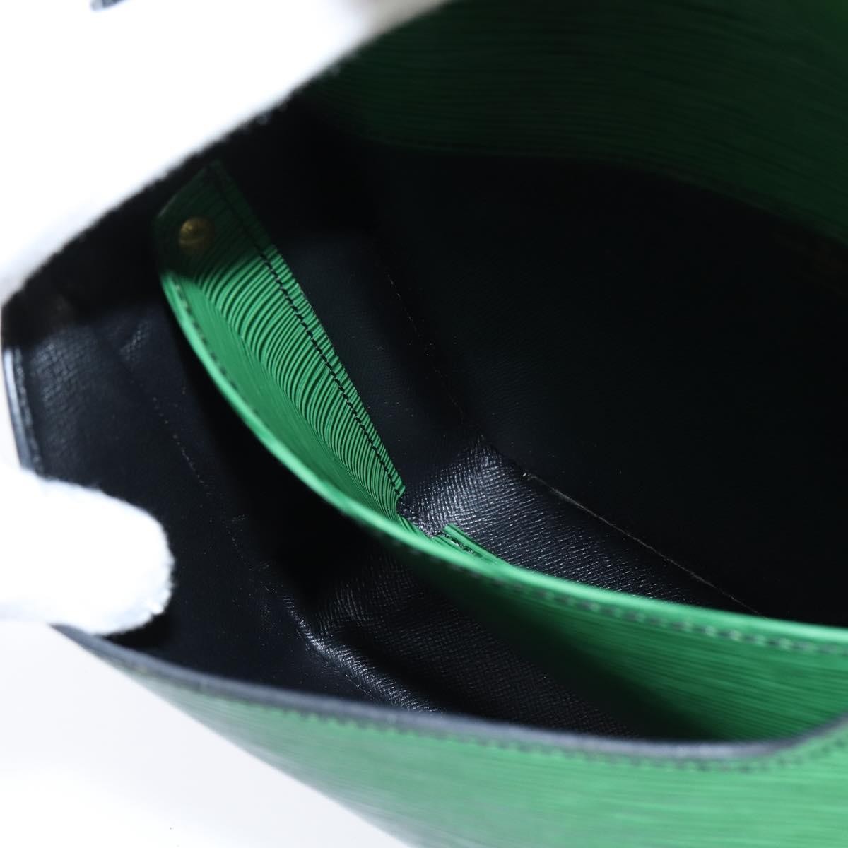 Louis Vuitton Cartouchiere Handbag Epi Leather, GREEN, LEATHER, Shoulder bag