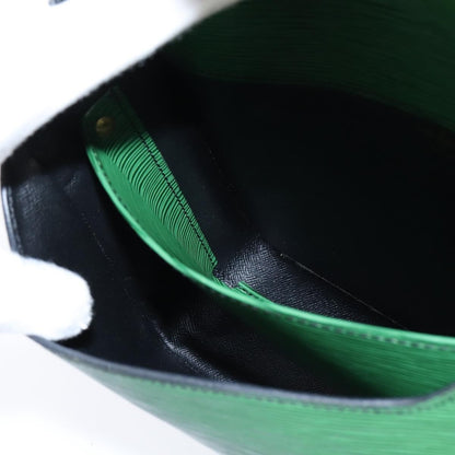 Louis Vuitton Cartouchiere Handbag Epi Leather, GREEN, LEATHER, Shoulder bag