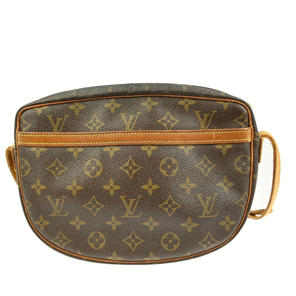 Louis Vuitton Jeune Fille Handbag Monogram Canvas, BROWN, CANVAS, Shoulder bag