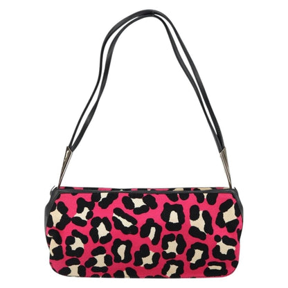 Bottega Veneta Vintage Shoulder Bag Canvas, PINK, CANVAS, Shoulder bag