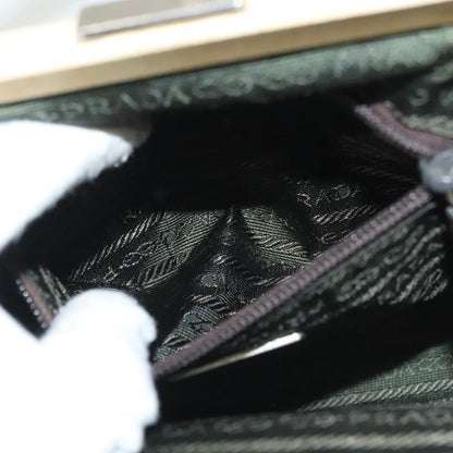 Prada Vintage Handbag Canvas, BEIGE, CANVAS, Handbag