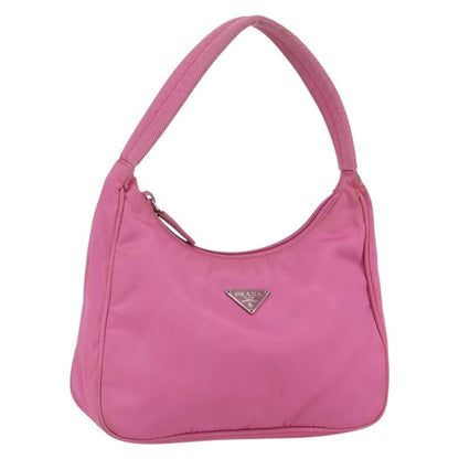 Prada Hobo Tessuto, PINK, NYLON, Handbag