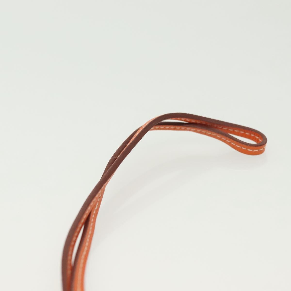 Hermes Paddock Selle Bag Charm Leather, BROWN, LEATHER, Charms and Keychains