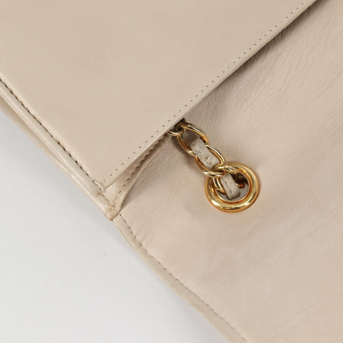 Chanel Vintage Tassel Flap Bag Quilted Lambskin, GOLD, LAMB_SKIN, Handbag