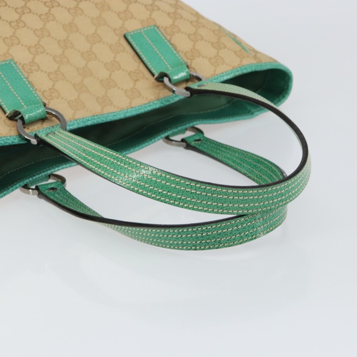 Gucci Vintage Open Tote GG Canvas, BEIGE, CANVAS, Tote bag