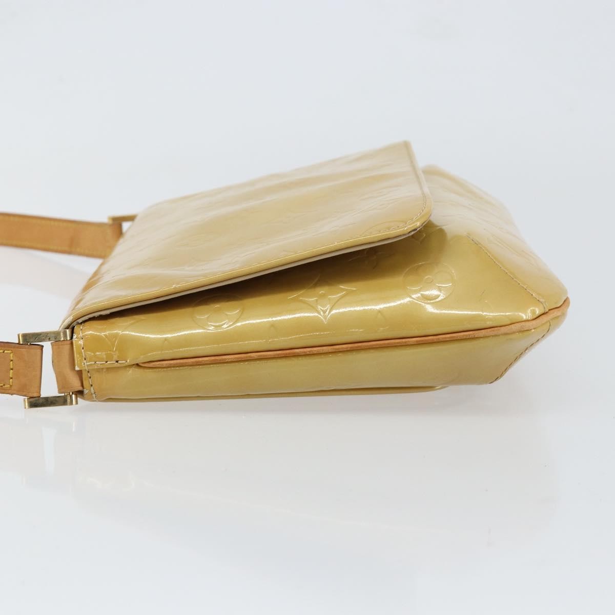 Louis Vuitton Thompson Street Handbag Monogram Vernis, BEIGE, PATENT_LEATHER, Shoulder bag