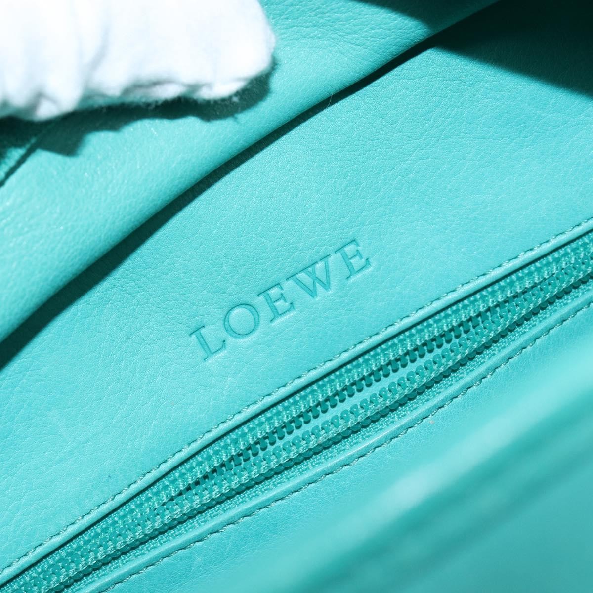 Loewe Amazona Bag Suede, TURQUOISE, SUEDE, Handbag