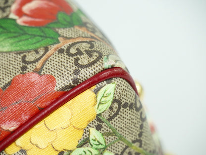 Gucci Convertible Boston Bag Tian Print GG Coated Canvas, MULTICOLOUR, CANVAS, Travel bag