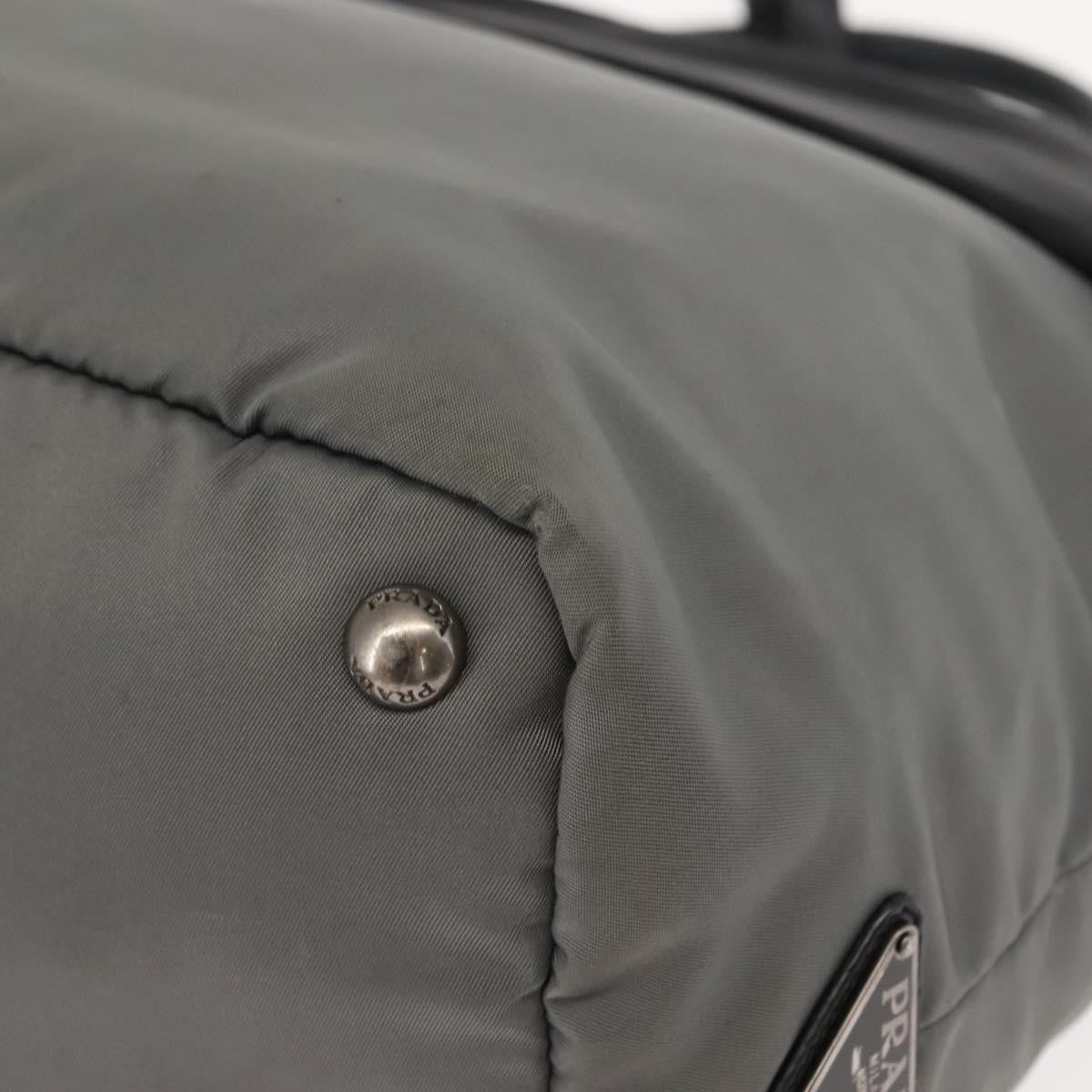 Prada Convertible Double Tote Tessuto, BLACK, NYLON, Handbag