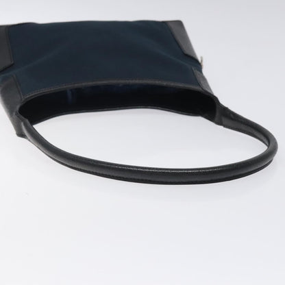 Salvatore Ferragamo Vintage Shoulder Bag Canvas, NAVY, CANVAS, Shoulder bag