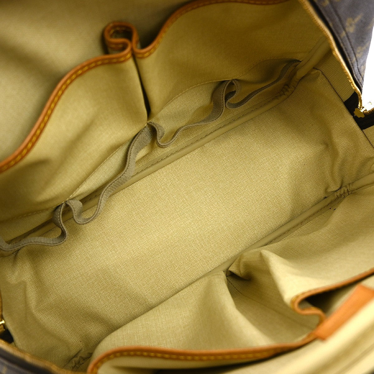 Louis Vuitton Deauville Handbag Monogram Canvas, BROWN, CANVAS, Handbag