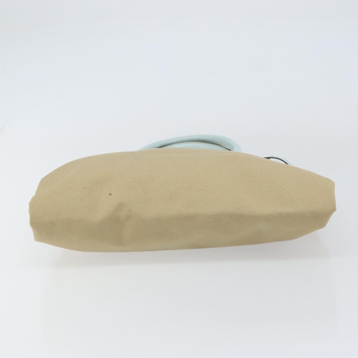 Prada Vintage Handbag Canvas, BEIGE, CANVAS, Handbag