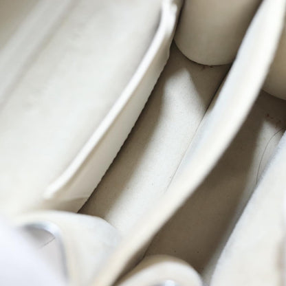 Christian Dior Ultra Matte Diorama Vertical Clutch on Chain Studded Leather, SILVER, PATENT_LEATHER, Clutche & pouche